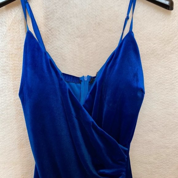 Vestito blu elettrico aderente - Picture 4 of 4